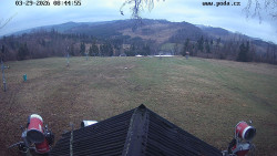 Sjezdovka, panorama východ