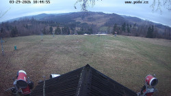 Sjezdovka, panorama východ