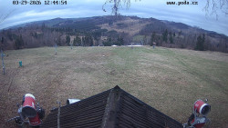 Sjezdovka, panorama východ