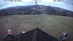 Sjezdovka, panorama východ