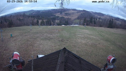 Sjezdovka, panorama východ