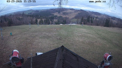 Sjezdovka, panorama východ