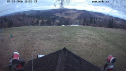 Sjezdovka, panorama východ