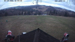 Sjezdovka, panorama východ