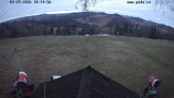 Sjezdovka, panorama východ