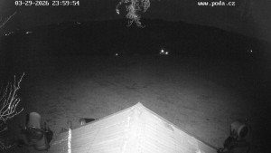 Skiareál Hodonín u Kunštátu - Sjezdovka, panorama východ - 30.3.2026 v 01:00 Skiareál Hodonín u Kunštátu - Sjezdovka, panorama východ - 30.3.2026 v 01:00