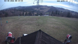 Sjezdovka, panorama východ