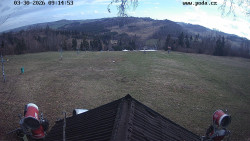 Sjezdovka, panorama východ