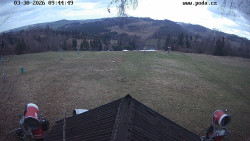 Sjezdovka, panorama východ