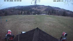 Sjezdovka, panorama východ