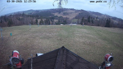 Sjezdovka, panorama východ