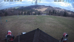 Sjezdovka, panorama východ