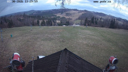 Sjezdovka, panorama východ