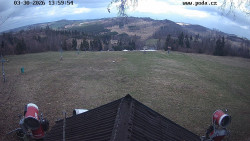 Sjezdovka, panorama východ