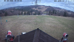 Sjezdovka, panorama východ