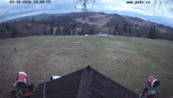 Sjezdovka, panorama východ