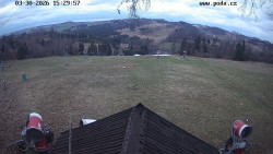 Sjezdovka, panorama východ