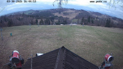 Sjezdovka, panorama východ