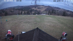 Sjezdovka, panorama východ