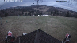 Sjezdovka, panorama východ