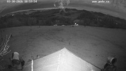 Sjezdovka, panorama východ