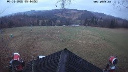 Sjezdovka, panorama východ