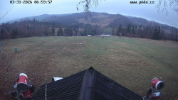 Sjezdovka, panorama východ