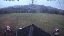 Sjezdovka, panorama východ