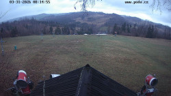 Sjezdovka, panorama východ