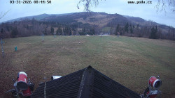 Sjezdovka, panorama východ