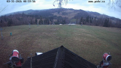 Sjezdovka, panorama východ