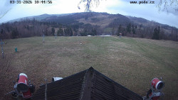 Sjezdovka, panorama východ