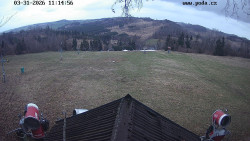 Sjezdovka, panorama východ