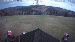 Sjezdovka, panorama východ