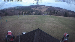 Sjezdovka, panorama východ