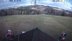 Sjezdovka, panorama východ