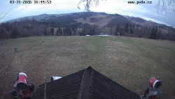 Sjezdovka, panorama východ