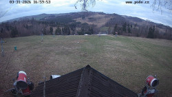 Sjezdovka, panorama východ