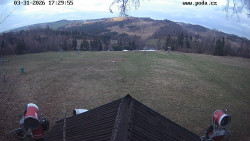 Sjezdovka, panorama východ