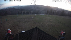 Sjezdovka, panorama východ