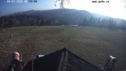 Sjezdovka, panorama východ