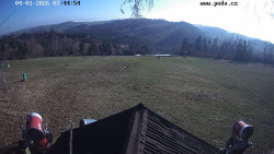 Sjezdovka, panorama východ