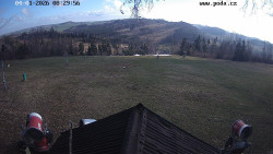 Sjezdovka, panorama východ