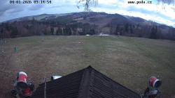 Sjezdovka, panorama východ