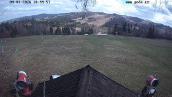 Sjezdovka, panorama východ