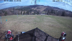 Sjezdovka, panorama východ