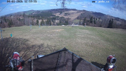 Sjezdovka, panorama východ