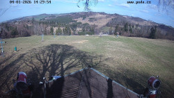 Sjezdovka, panorama východ