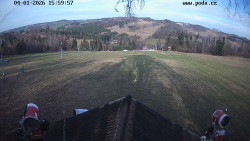 Sjezdovka, panorama východ