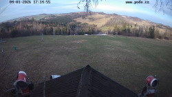 Sjezdovka, panorama východ